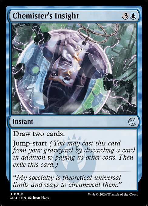 Chemister's Insight (CLU-81)