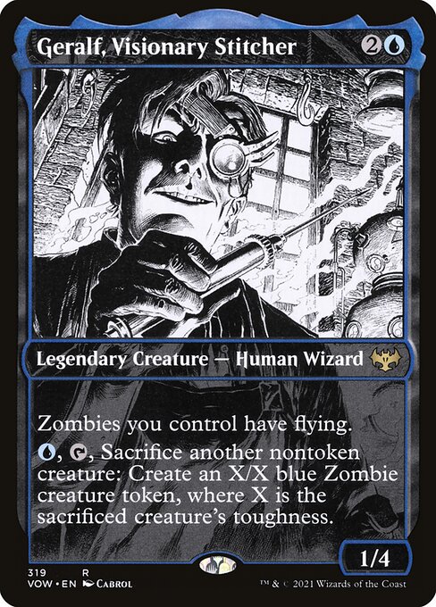 Geralf, Visionary Stitcher (VOW-319) (Foil)
