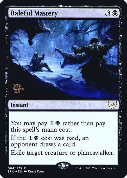 Baleful Mastery (PSTX-64s) (Foil)