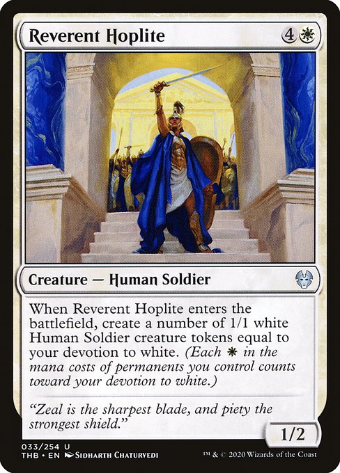Reverent Hoplite (THB-33)