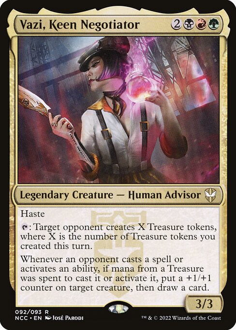 Vazi, Keen Negotiator (NCC-92) (Foil)