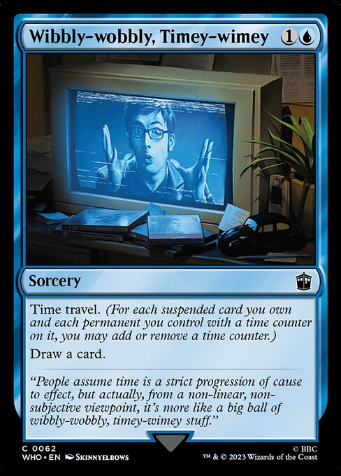 Wibbly-wobbly, Timey-wimey (WHO-62)