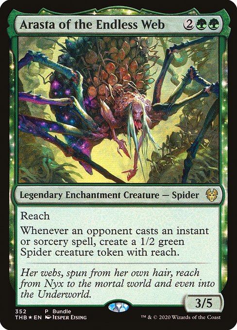 Arasta of the Endless Web (THB-352) (Foil)