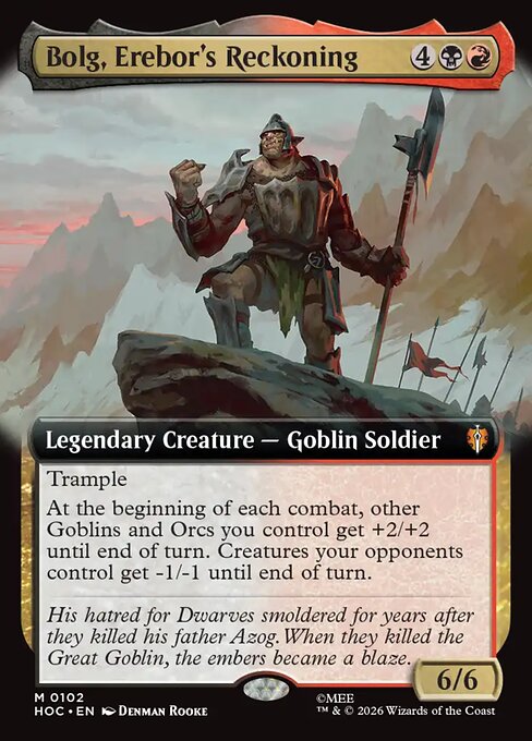 Bolg, Erebor's Reckoning (HOC-102)