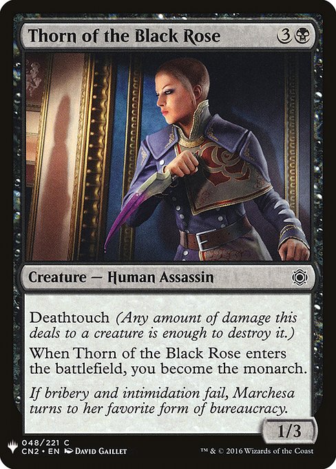 Thorn of the Black Rose (PLST-CN2-48)