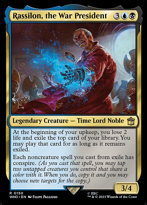 Rassilon, the War President (WHO-150)