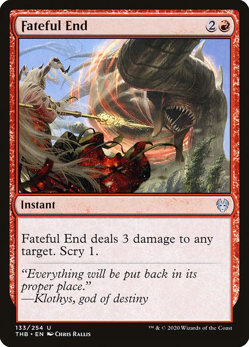Fateful End (THB-133)