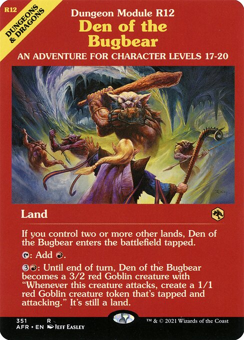 Den of the Bugbear (AFR-351) (Foil)