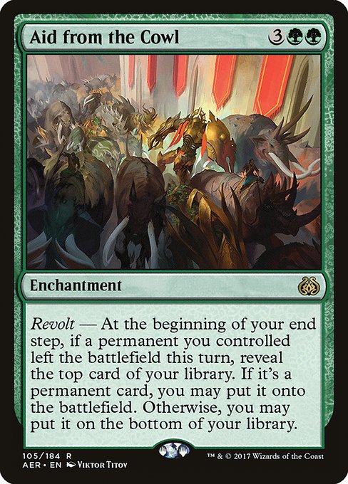 Aid from the Cowl (AER-105)