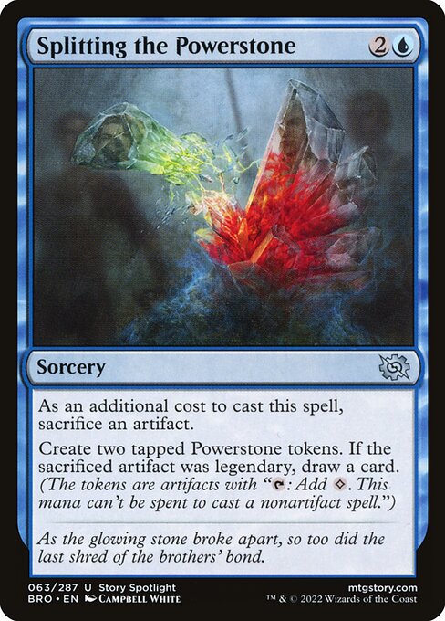 Splitting the Powerstone (BRO-63)