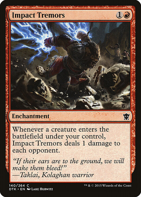 Impact Tremors (DTK-140)