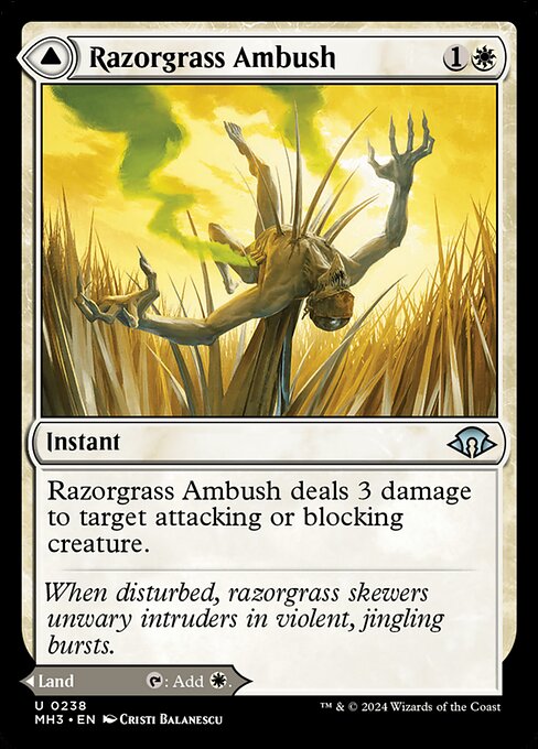 Razorgrass Ambush // Razorgrass Field (MH3-238)