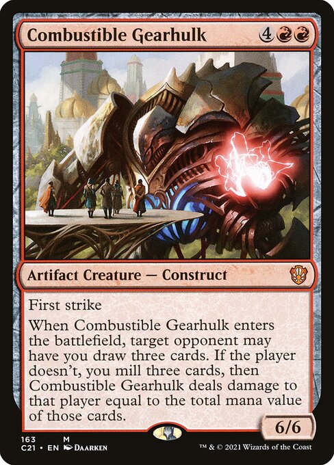 Combustible Gearhulk (C21-163)