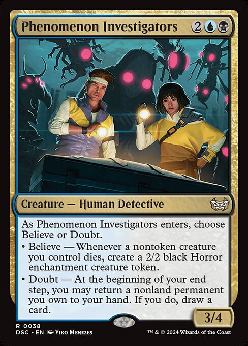 Phenomenon Investigators (DSC-38)