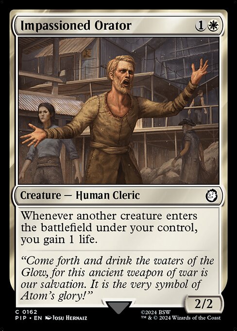 Impassioned Orator (PIP-162)