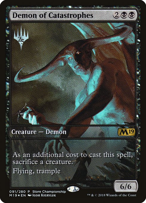 Demon of Catastrophes (PM19-91) (Foil)