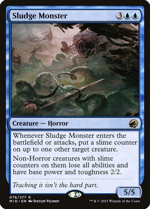 Sludge Monster (MID-76) (Foil)