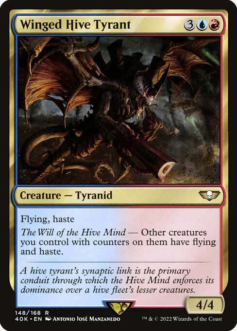 Winged Hive Tyrant (40K-148)