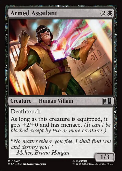Armed Assailant (MSC-647) (Foil)