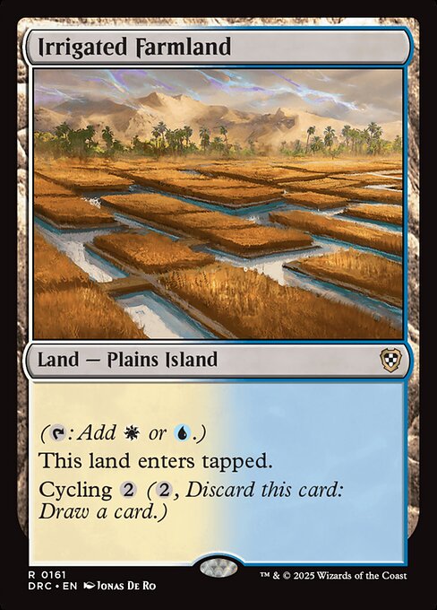 Irrigated Farmland (DRC-161)