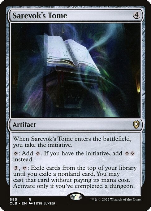 Sarevok's Tome (CLB-685)