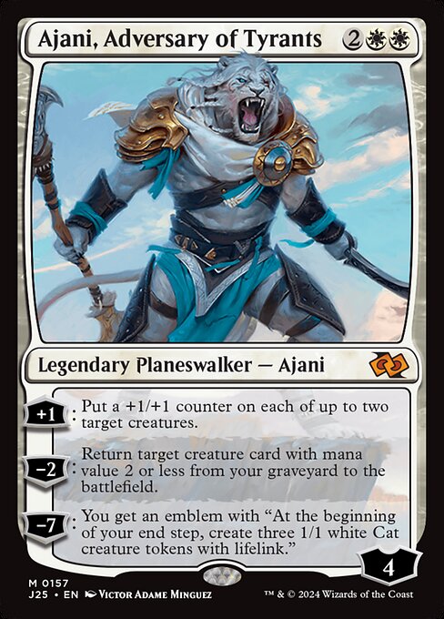 Ajani, Adversary of Tyrants (J25-157)