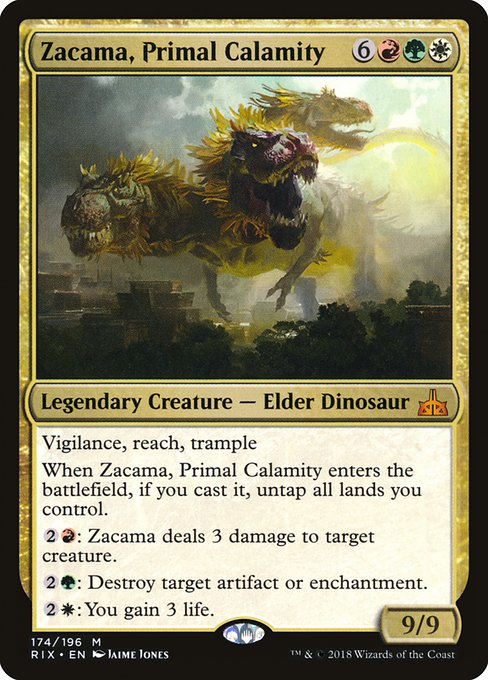 Zacama, Primal Calamity (RIX-174)