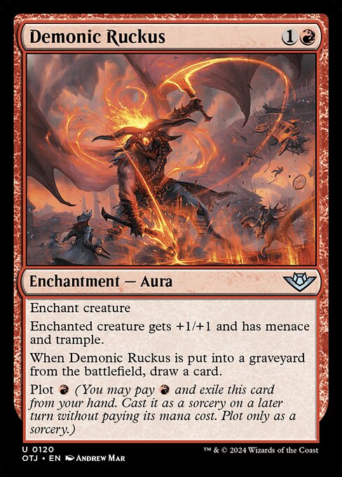 Demonic Ruckus (OTJ-120)