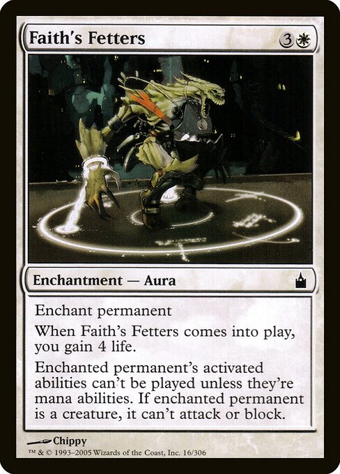 Faith's Fetters (RAV-16)