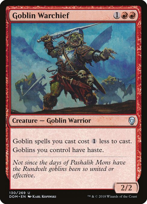Goblin Warchief (DOM-130)