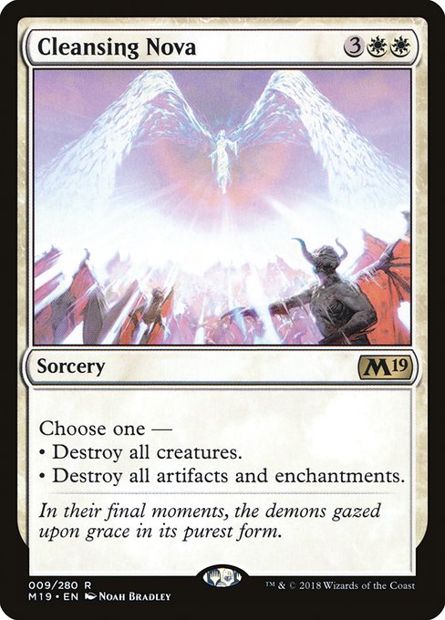 Cleansing Nova (M19-9)