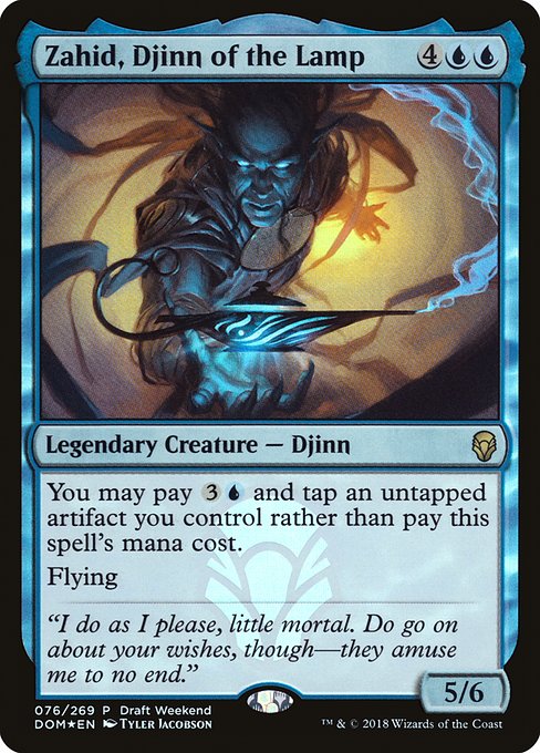 Zahid, Djinn of the Lamp (PDOM-76) (Foil)