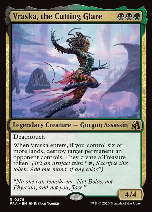Vraska, the Cutting Glare (FRA-278)