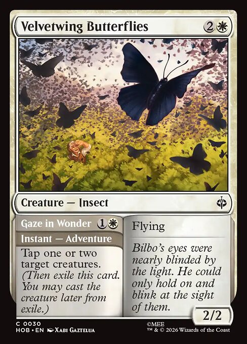 Velvetwing Butterflies // Gaze in Wonder (HOB-30)