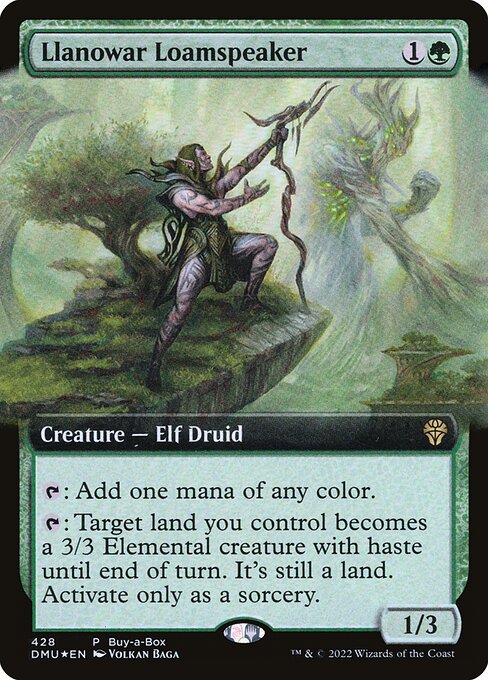 Llanowar Loamspeaker (DMU-428) (Foil)
