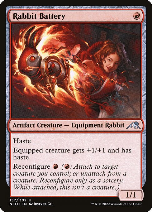 Rabbit Battery (NEO-157) (Foil)