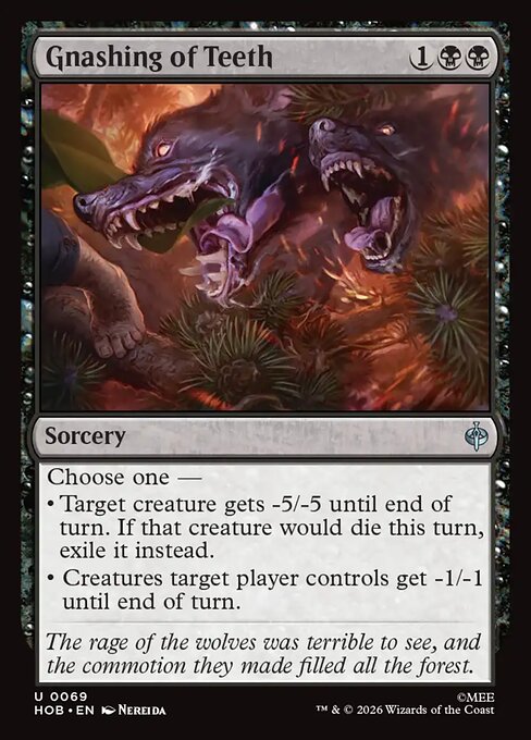 Gnashing of Teeth (HOB-69)