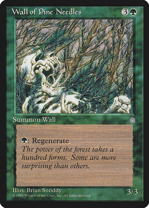 Wall of Pine Needles (ICE-274)