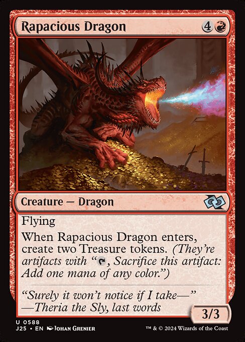Rapacious Dragon (J25-588)