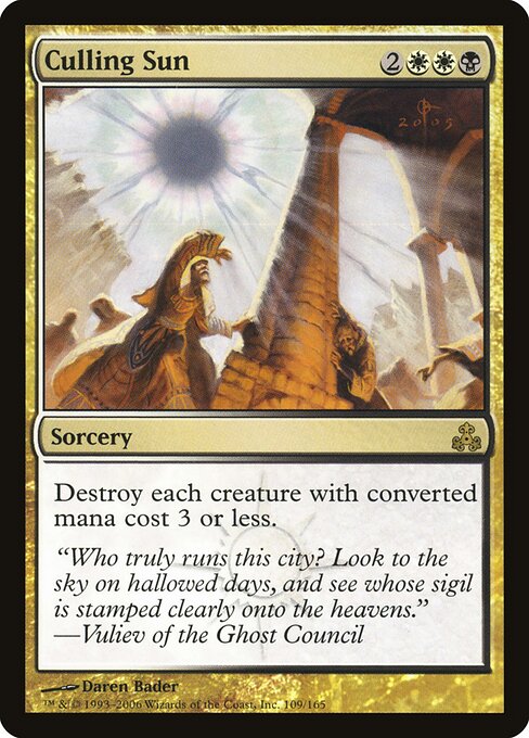 Culling Sun (GPT-109)