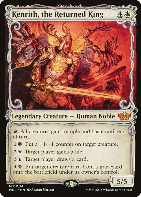 Kenrith, the Returned King (MUL-4)