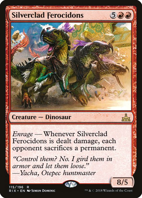 Silverclad Ferocidons (RIX-115)