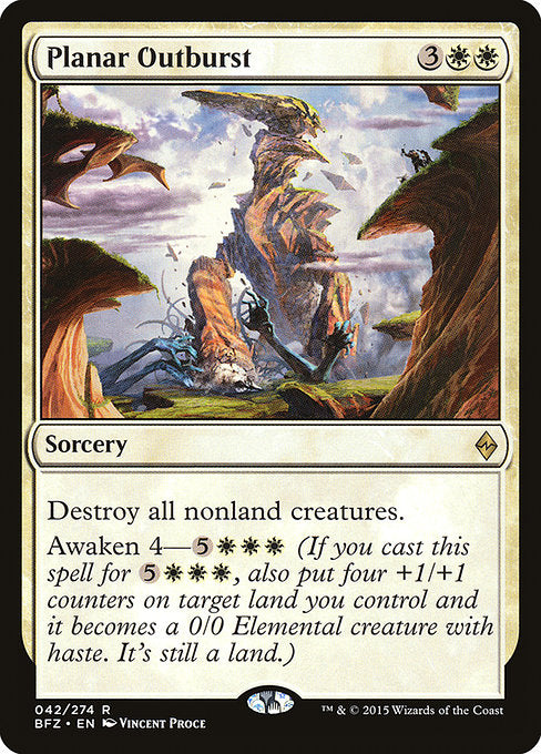 Planar Outburst (BFZ-42)