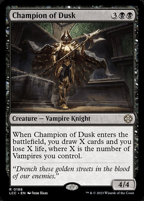 Champion of Dusk (LCC-188)