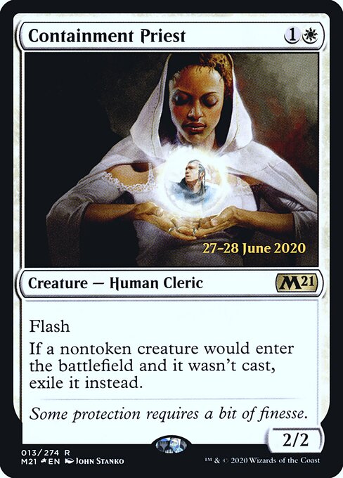 Containment Priest (PM21-13s) (Foil)