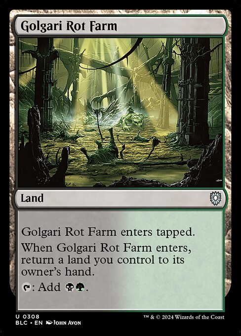 Golgari Rot Farm (BLC-308)