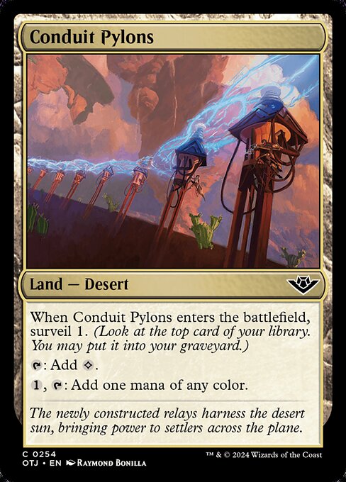 Conduit Pylons (OTJ-254) (Foil)