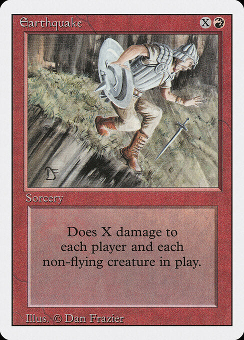Earthquake (3ED-148) [Light Played]