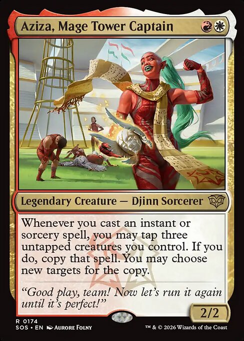 Aziza, Mage Tower Captain (SOS-174)
