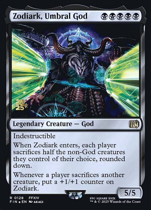 Zodiark, Umbral God (PFIN-128s) (Foil)